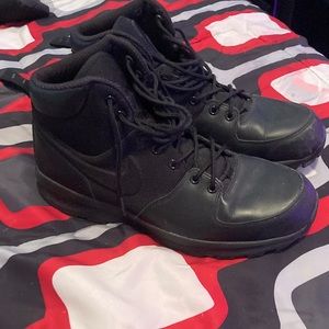 All Black Nike Boots